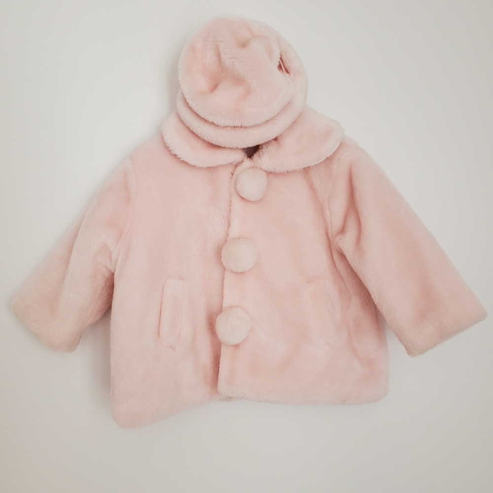 Toddler Matching Coat & Hat Size 2